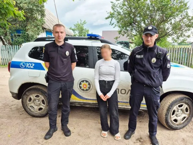 На Рівненщині швидко розшукали неповнолітню дівчину