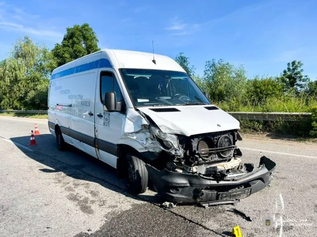 ДТП поблизу Дубна: постраждали батько та його малолітній син
