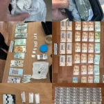 На дорожній станції біля Корця затримали авто з наркотиками та валютою