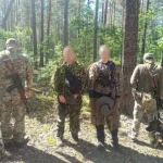 У Рівненській області затримали чоловіків у камуфляжі на кордоні
