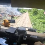 На Рівненщині ліквідовано пожежу на сміттєзвалищі