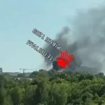 Над Рівним піднявся чорний дим: деталі пожежі