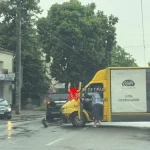 Аварія у Рівному: хлібовоз зіткнувся з іншим авто