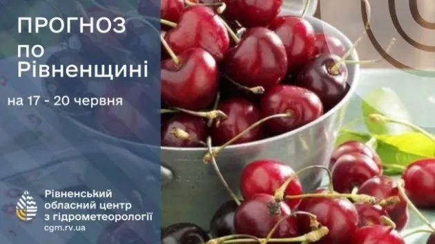 Очікуються грози на Рівненщині: прогноз погоди на найближчі дні