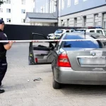 В Рівному водій втік від поліції та протаранив райуправління