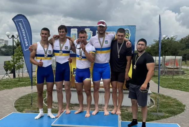 Рівненські спортсмени перемогли на чемпіонаті України з веслування