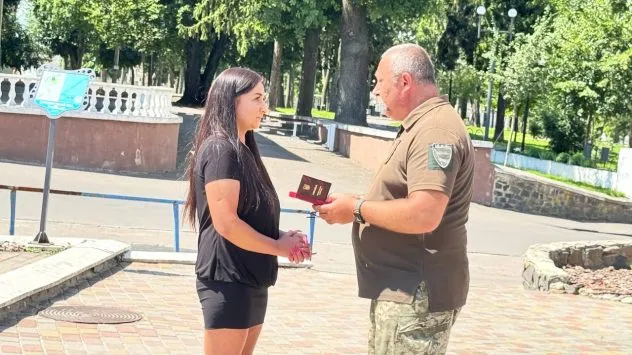 Андрія Довжаницю з Рівненщини нагороджено орденом «За мужність»