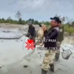 На Рівненщині бурштинокопачі жорстоко поводяться з собакою (ВІДЕО)
