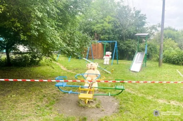 Рівняни занепокоїлися ведмедями на дитячому майданчику