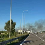 Рух на трасі Київ — Чоп заблоковано біля Житомира через вибух
