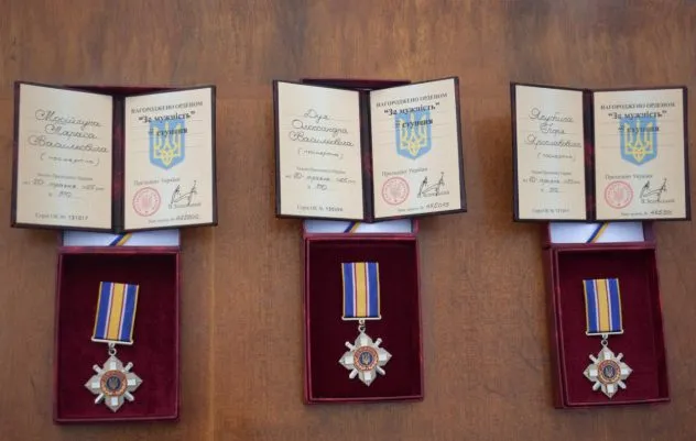 Посмертне нагородження трьох воїнів з Рівненщини орденами ‘За мужність’