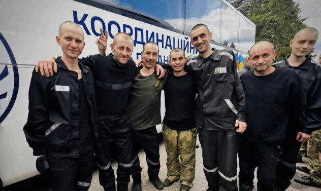 Звільнено сімох воїнів з Рівненщини з полону