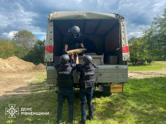 На Рівненщині під час ремонту в навчальному закладі виявлено снаряди