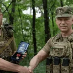 Воїн з Рівненщини Юрій Чорний отримав нагороду від Головнокомандувача