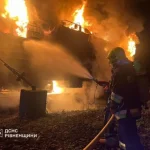 На Рівненщині ліквідовано пожежу в електровозі вантажного потяга