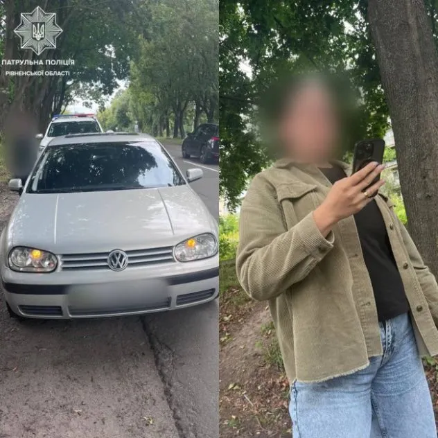 У Рівному патрульні затримали водійку з підробленими документами
