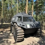 Прикордонники Рівненщини отримали новий снігоболотохід для патрулювання