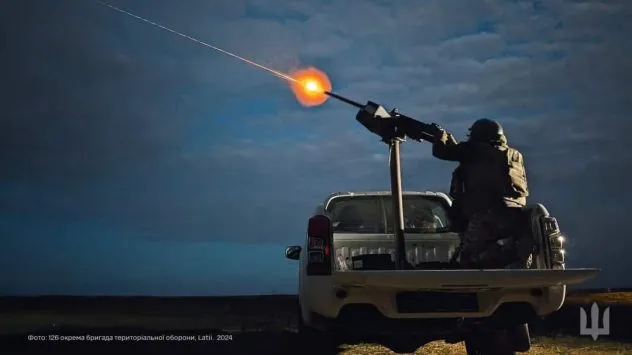 Air Defense System Operated in Rivne Region During Mass Attack