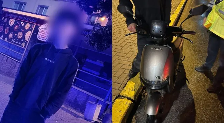 16-Year-Old Electric Scooter Driver Arrested for Drunk Driving in Dubno