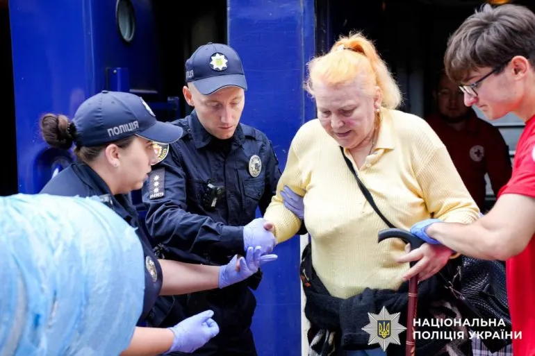 Two evacuation trains from Donetsk arrive in Rivne