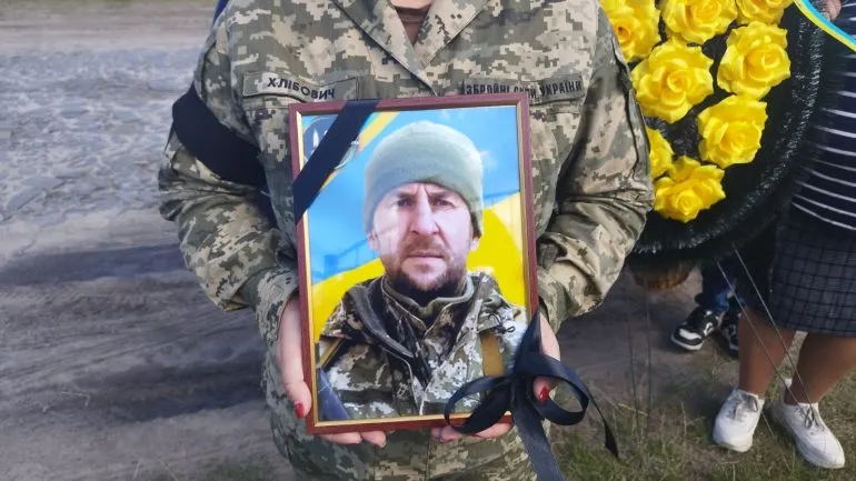 Прощання з Володимиром Чудіновичем у Дубровицькій громаді
