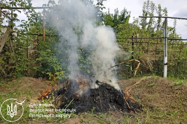 В Ровенской области выявили поджигателей травы во время рейдов