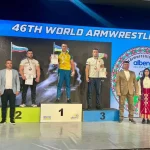 Олег Жох здобув титул чемпіона світу з армрестлінгу в Болгарії