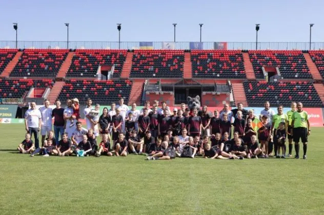 A Day with the Kings Team: Charity Event for Children in Rivne