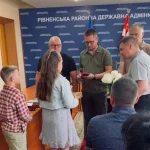 Posthumous Award for the Family of the Fallen Soldier from Rivne Region