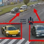 У Рівному водії влаштували перегони на McLaren та Tesla