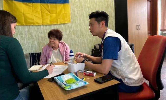 Taiwanese Doctors Provided Free Medical Assistance in Ostrog