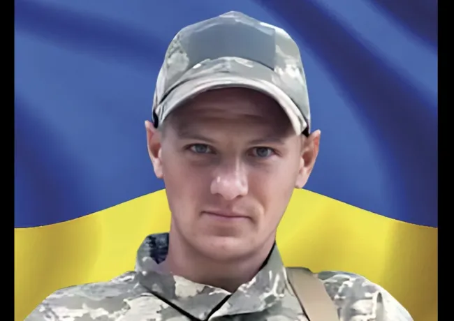 Прощання з військовослужбовцем Віталієм Гуньком на Рівненщині