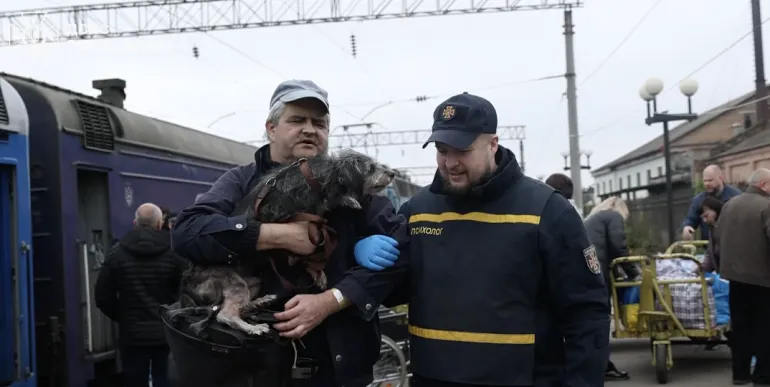 На Рівненщині прибув 33-й евакуаційний потяг з Донеччини
