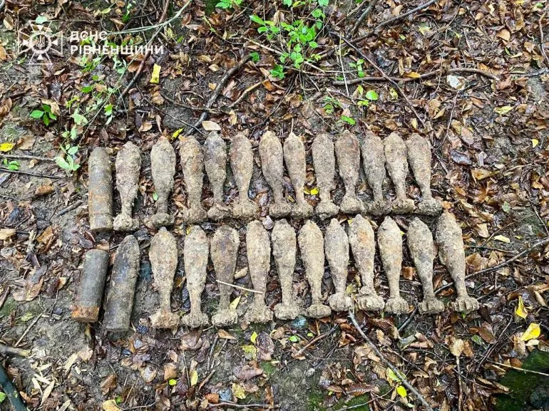 26 World War II Ammunition Discovered in Rivne Region
