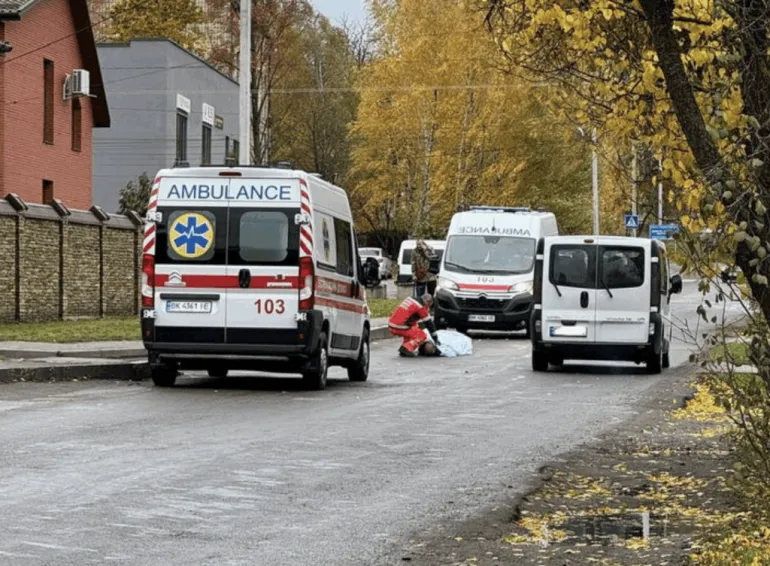 A Man Died in Zdolbuniv After Falling Ill on the Street