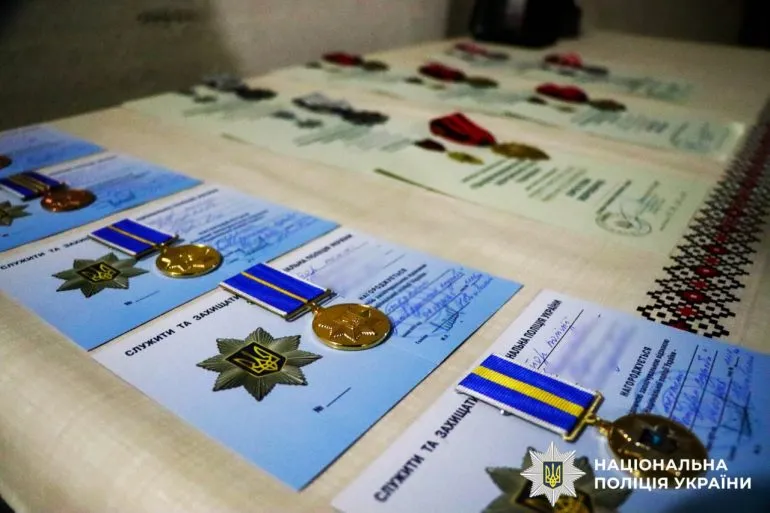 В Ровно почтили бойцов полиции за мужество на передовой