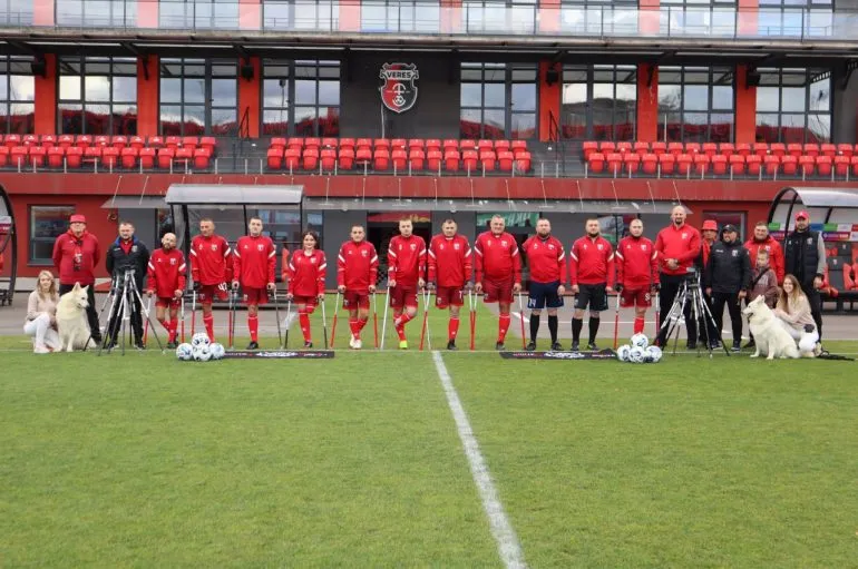 Veres Mriya Team Starts in the Strong League of Amputee Football