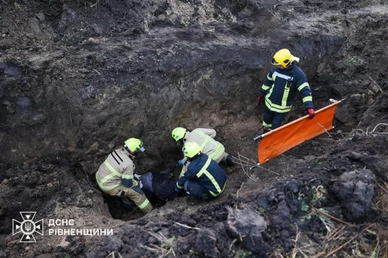 Body of a Man Discovered in a Three-Meter Ditch in Rivne