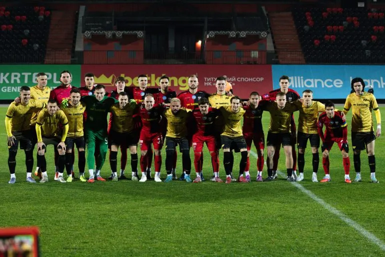 NK Veres Played a Historic Match Against the Media Football Club ProFan
