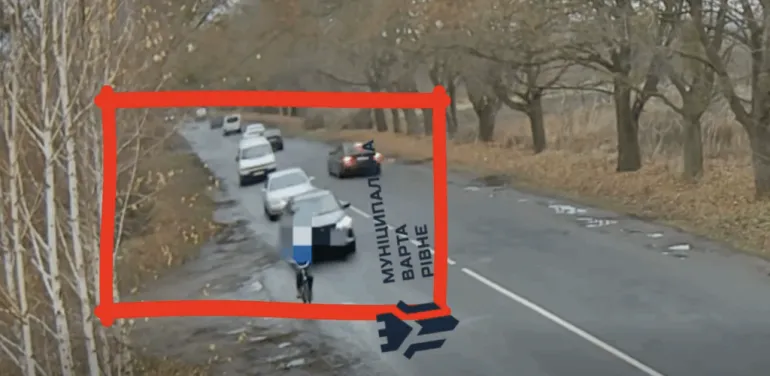 Accident Involving a Cyclist in Rivne: Details of the Incident