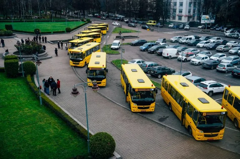 New School Buses for Children in Rivne Region