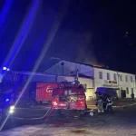 Fire Breaks Out in Furniture Showroom in Rivne Region