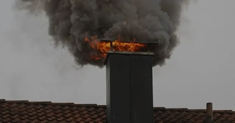 Rescuers in Rivne Region Extinguish Three Chimney Soot Fires