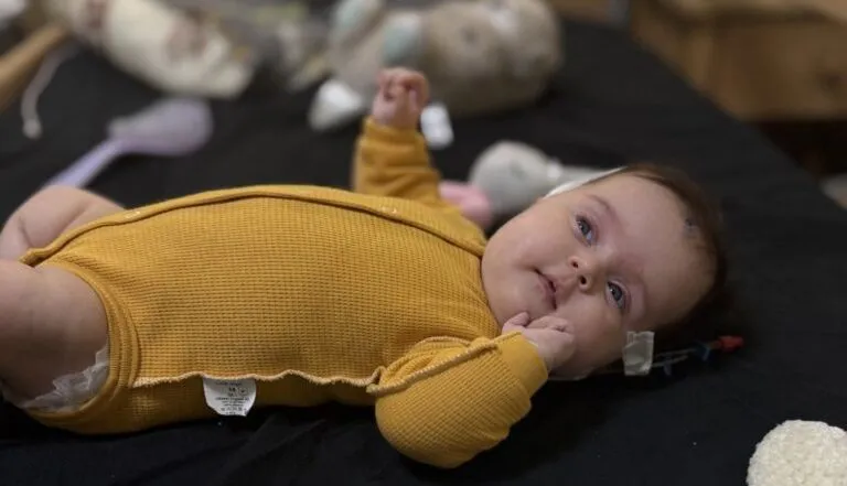 Doctors in Lviv Successfully Saved Two-Month-Old Girl from Rivne