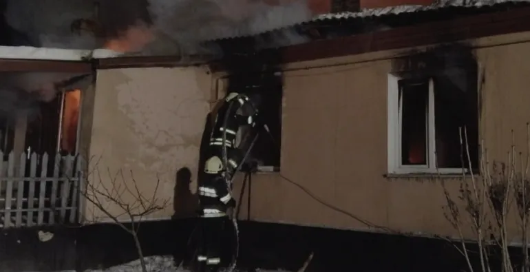 Fire in the village of Buhryn in Rivne region: a man has died