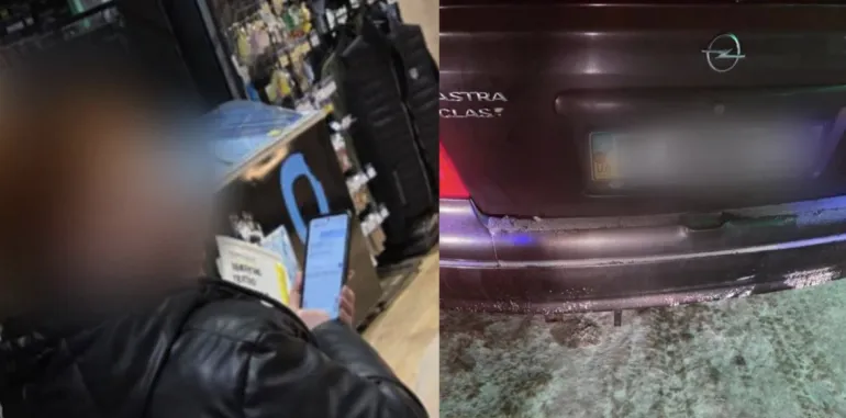Drunken Driver Detained During Curfew in Rivne Region