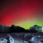 Northern Lights Observed in Rivne Region During Magnetic Storm