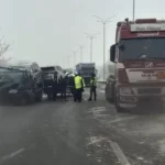 Traffic Restrictions on the M-06 Kyiv — Chop Highway Due to a Three-Car Accident