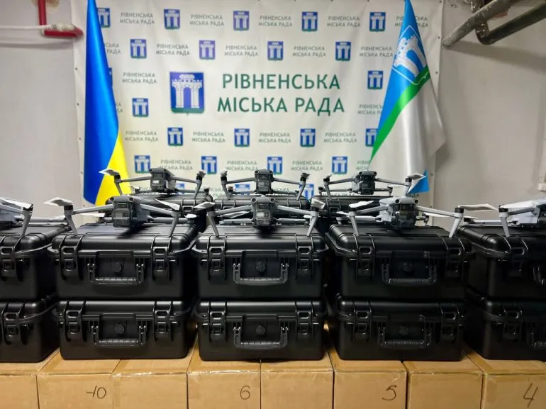 Rivne Community Supports 12 Military Units with Modern Drones