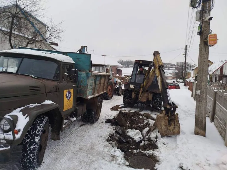 In Rivne, two streets are without water supply due to an accident
